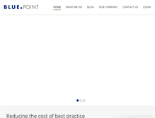 Tablet Screenshot of bluepointscs.com